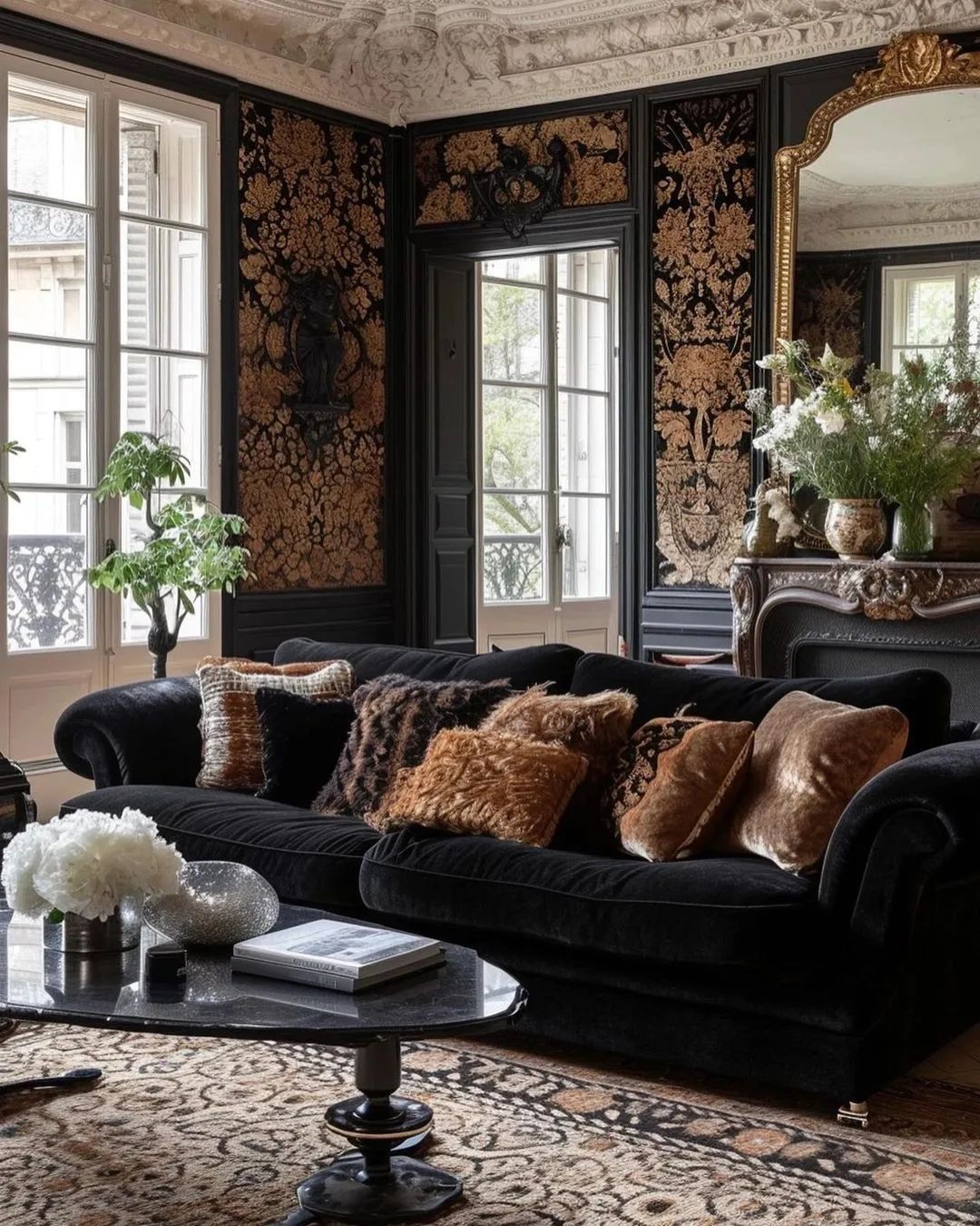 Homes ⚫️ Mansions ⚫️ Houses on Pinno: Mansion with golden toned ...