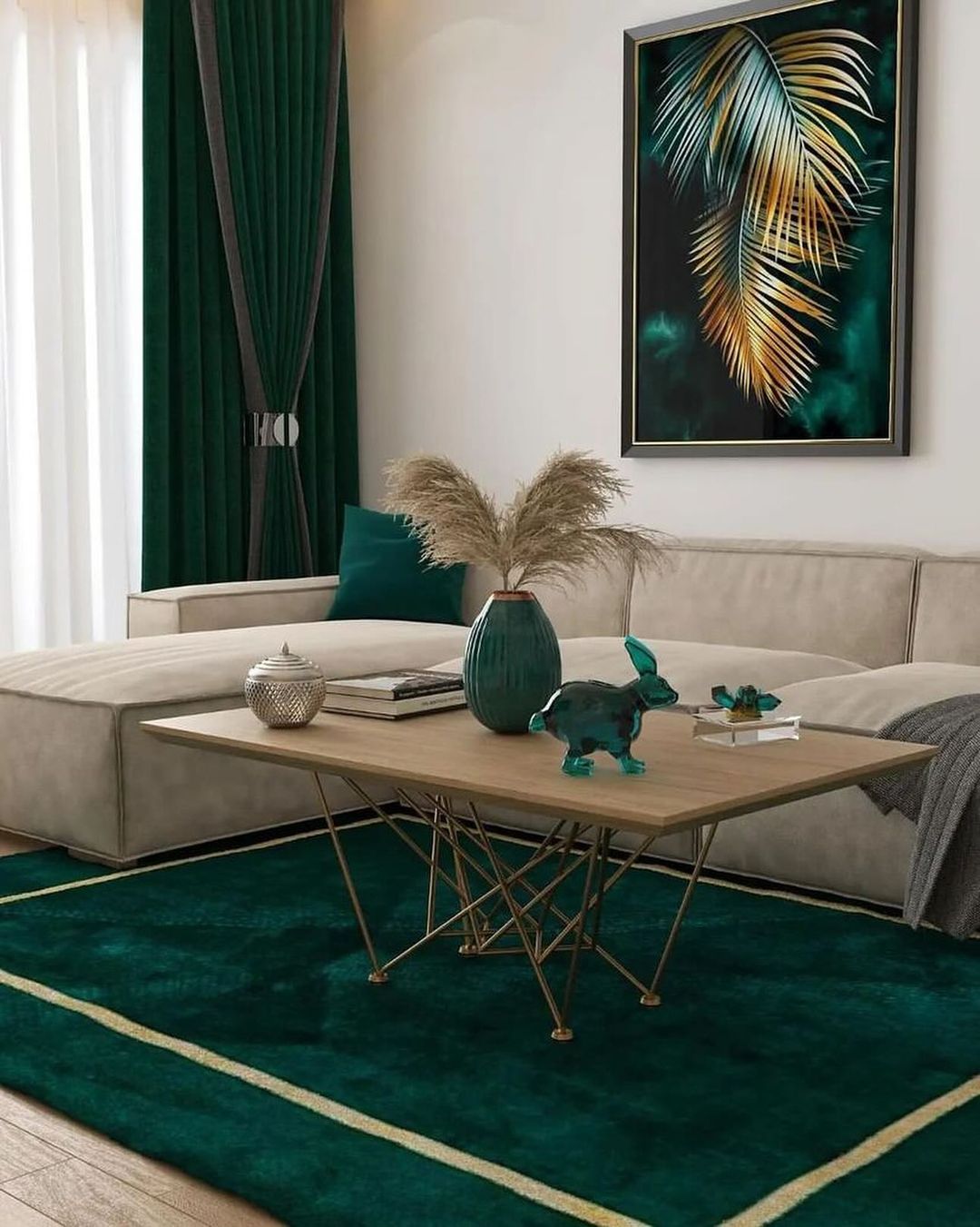 home___interiors@instagram on Pinno: How perfect is this interior? 💚 ...