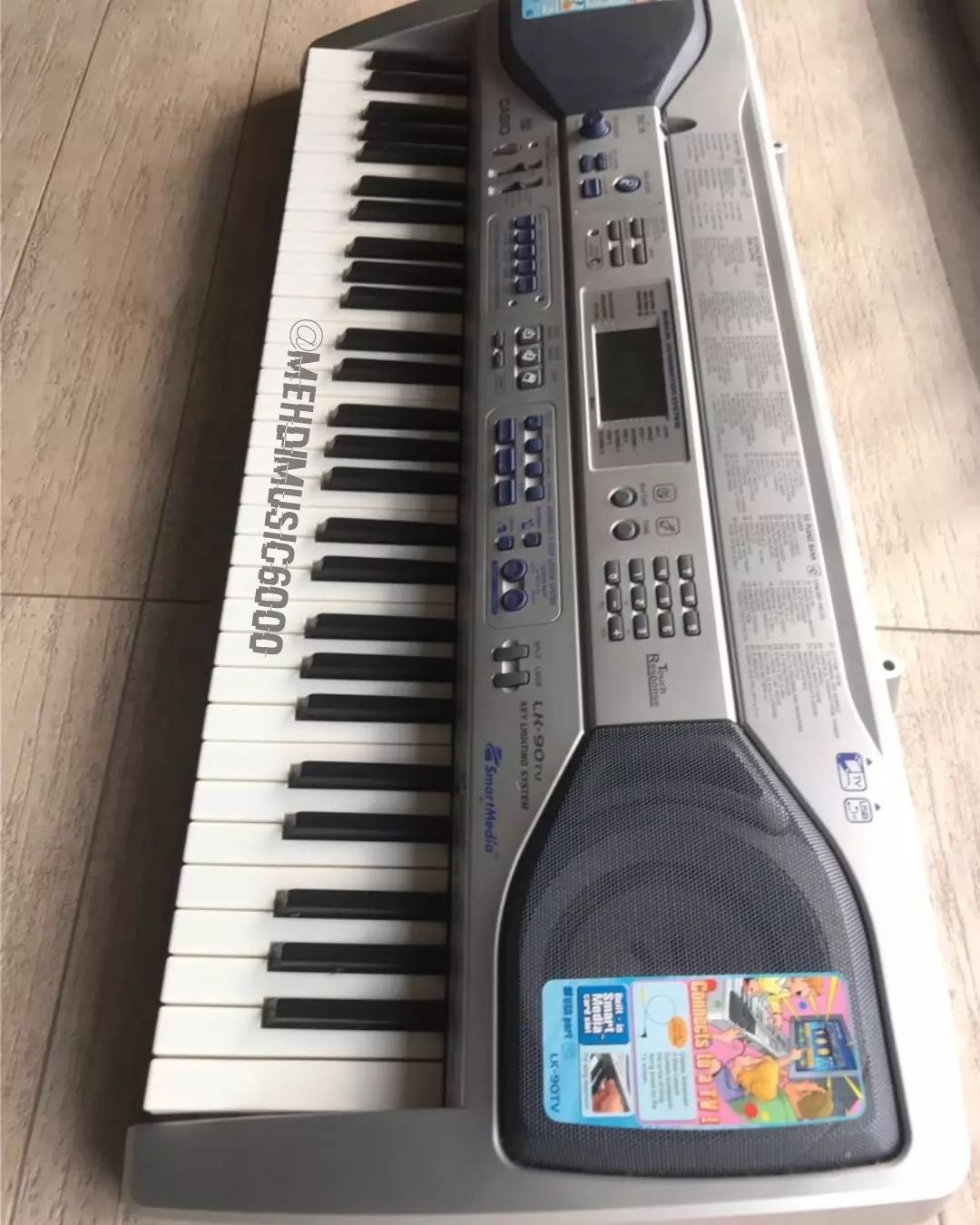 mehdimusic6000 instagram on Pinno CASIO Keyboard LK 90TV