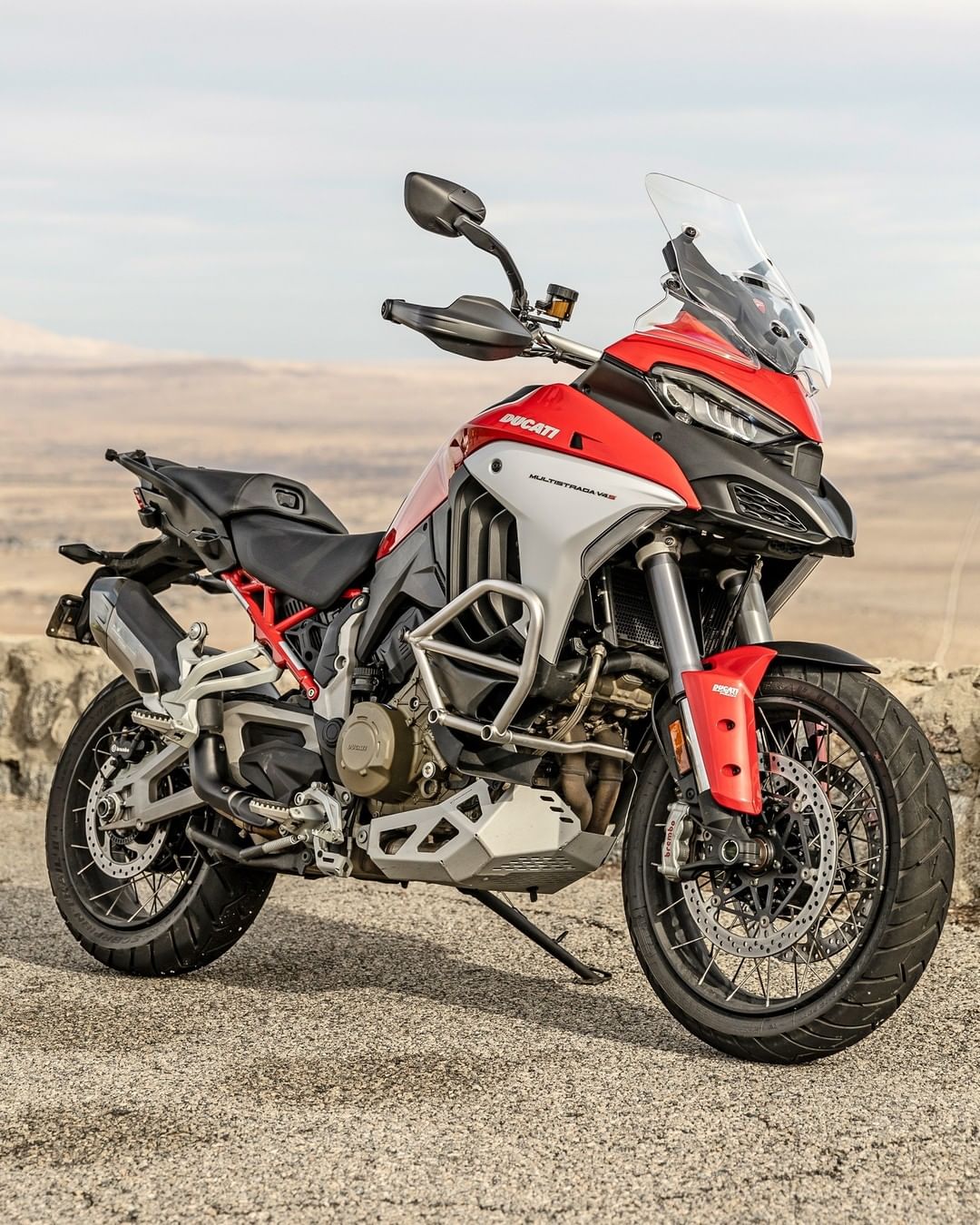 ducati instagram on Pinno Multistrada V4 is equipped with the SCOR