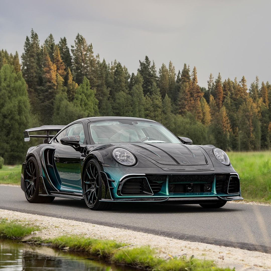 New Porsche 911 Turbo S By Mansory Combines Wild Body Kit With 900 HP