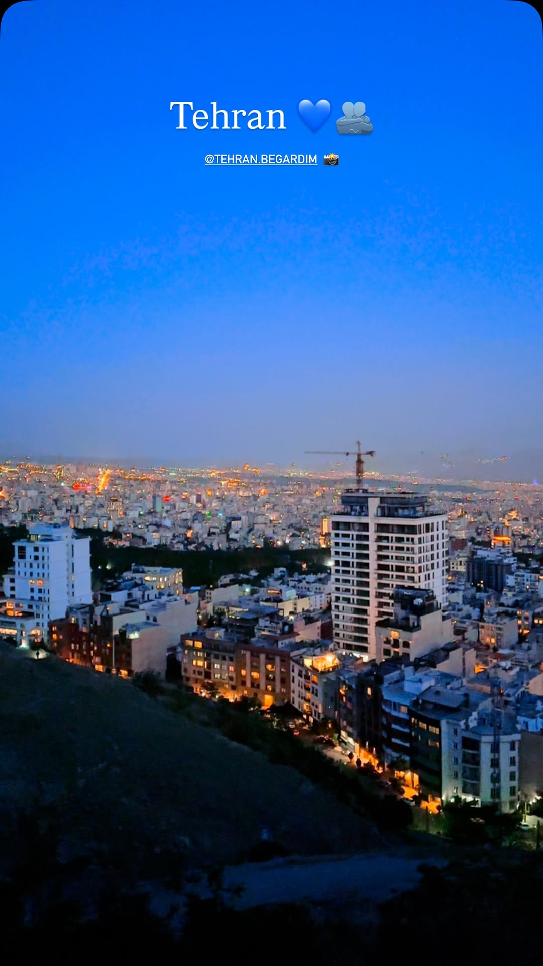 Video by سفر / طبیعت گردی / سفر لند on Pinno: Tehran’s 🫂💙 شهر زیبای من ...