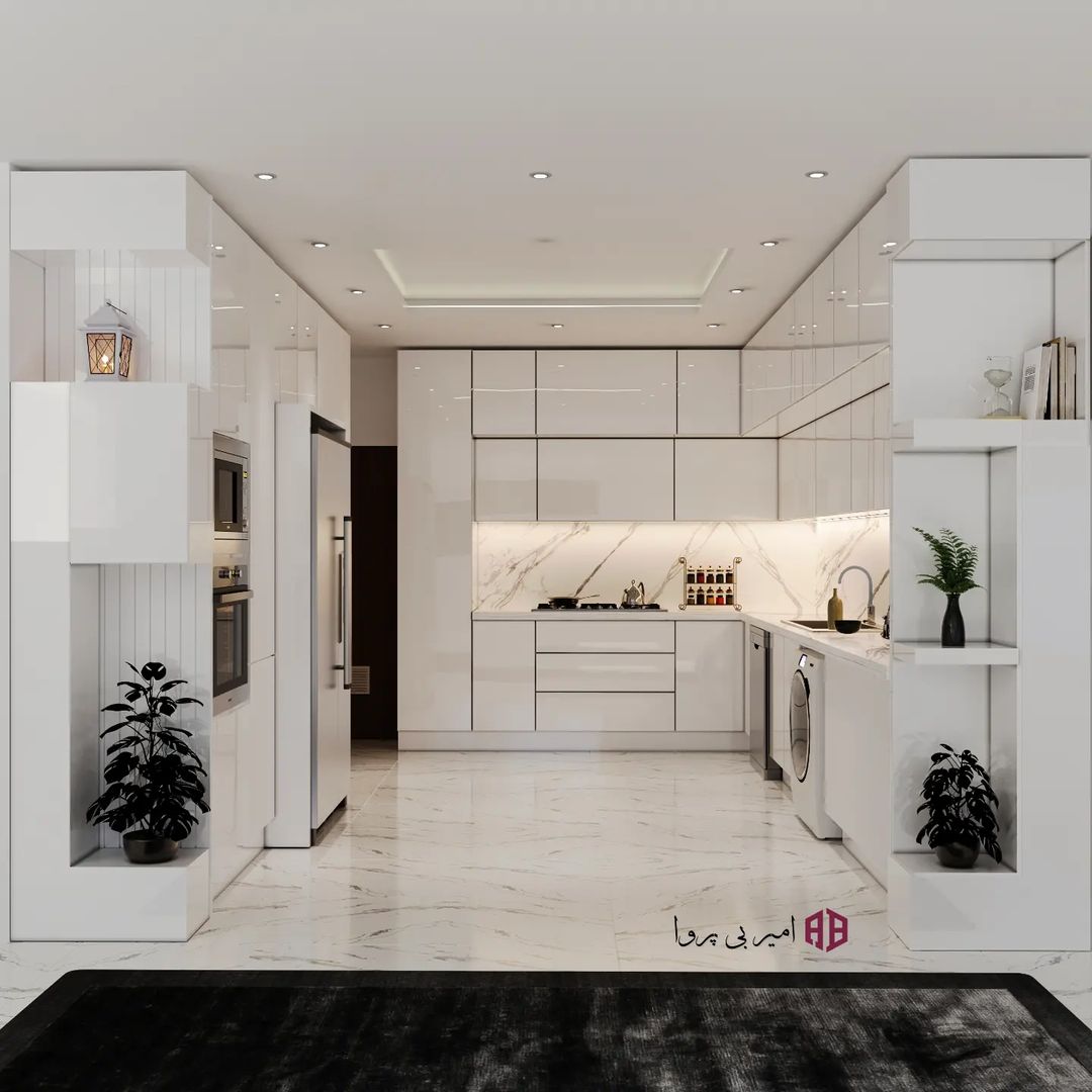 amir.biparva@instagram on Pinno: طراحی کابینت آشپزخانه به سبک مدرن ...