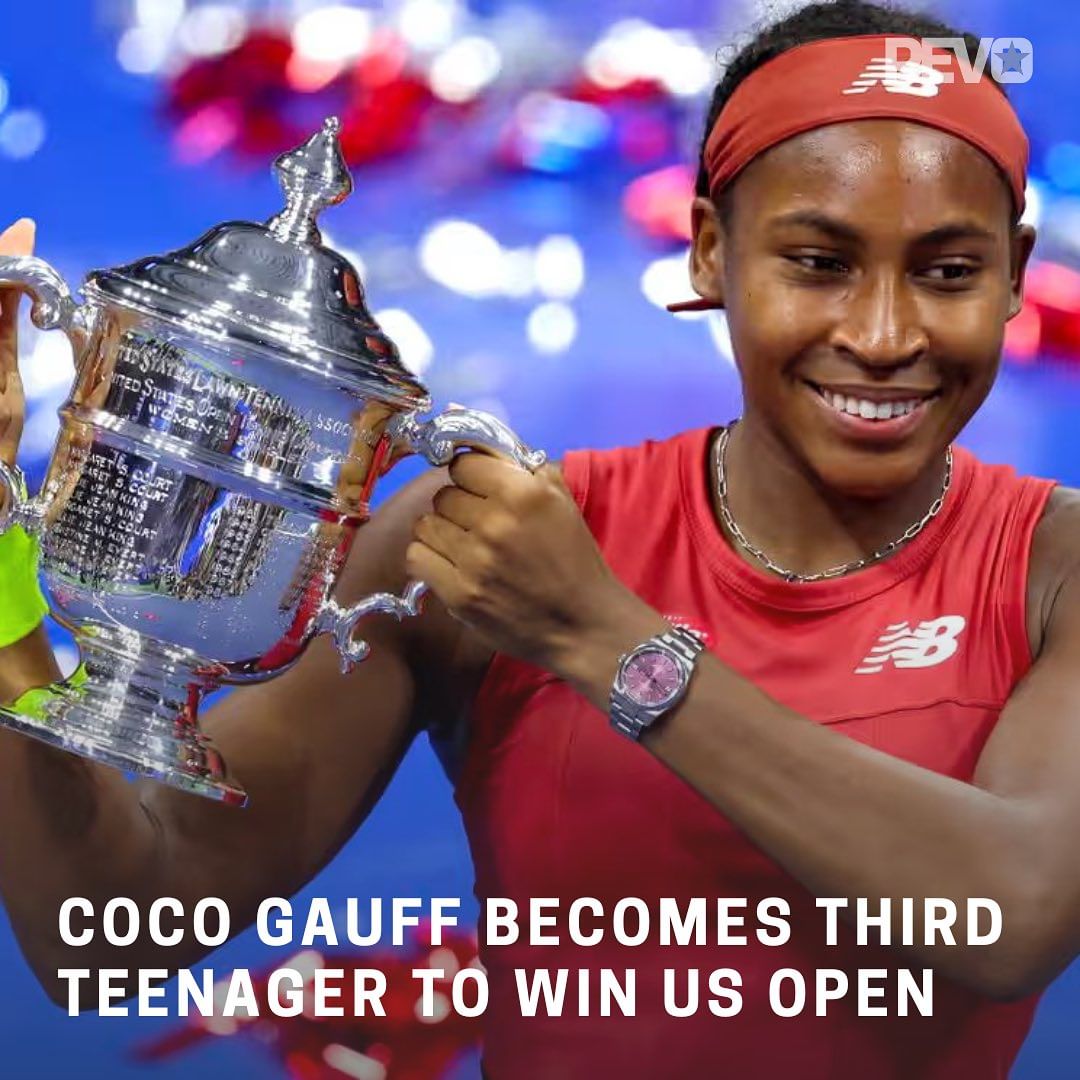 revolution.watch instagram on Pinno Coco Gauff the young tennis