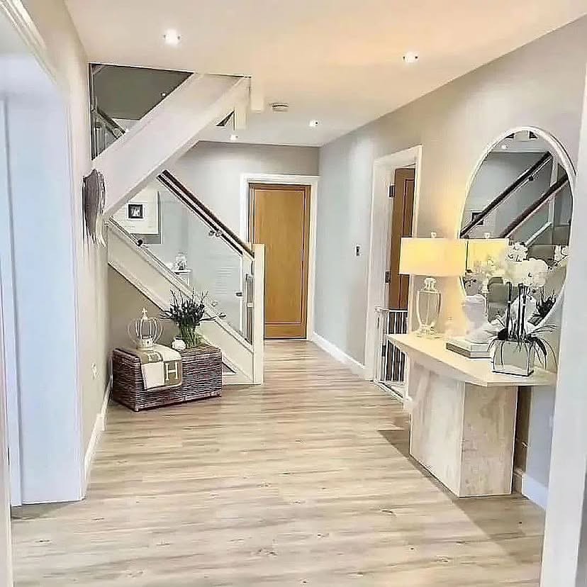 luxy___homes on Pinno: White goals interior design 🤍 Double Ta...
