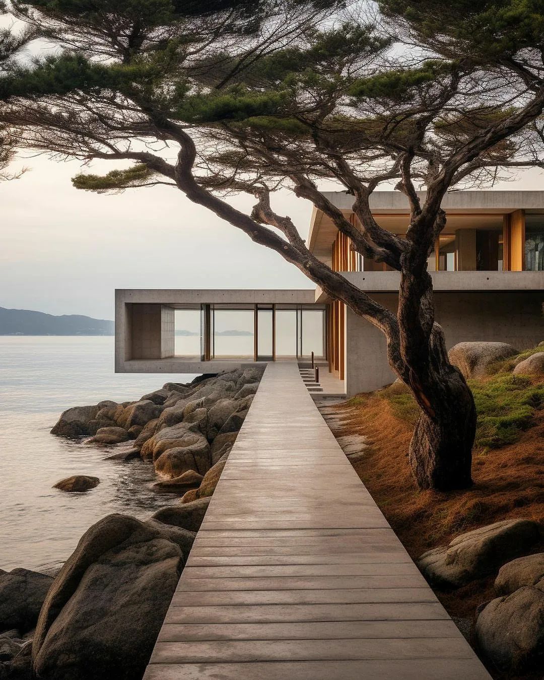 architecture.alb@instagram on Pinno: Villa on the Galician Coast, Spain ...