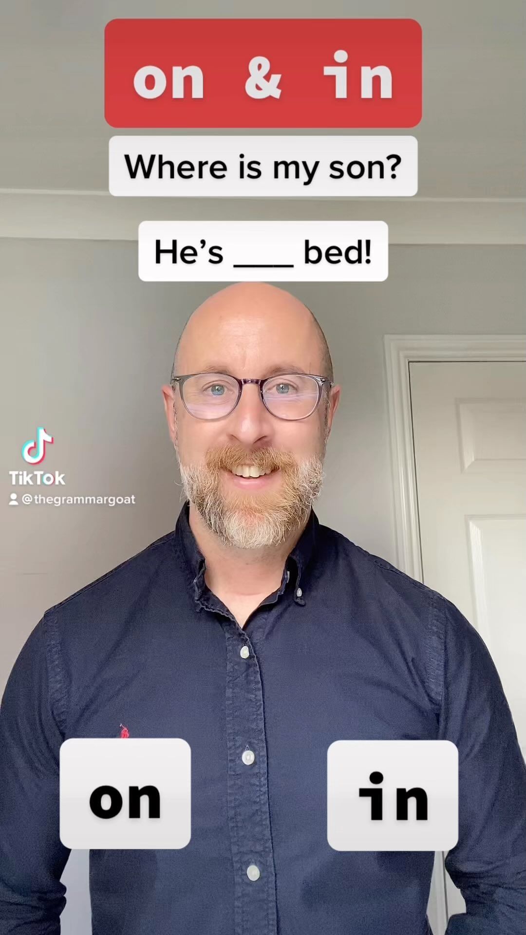 Video by Richard Venner on Pinno: on & in #britishenglish #britishengl...