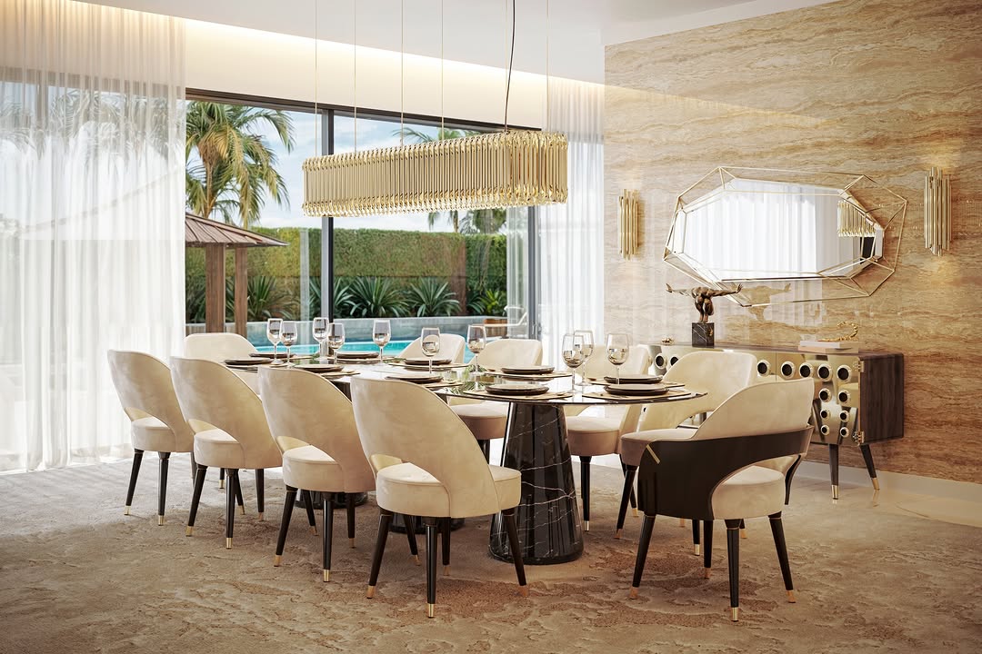 Essential Home on Pinno: 🇬🇧- A dining room designed with refined ...