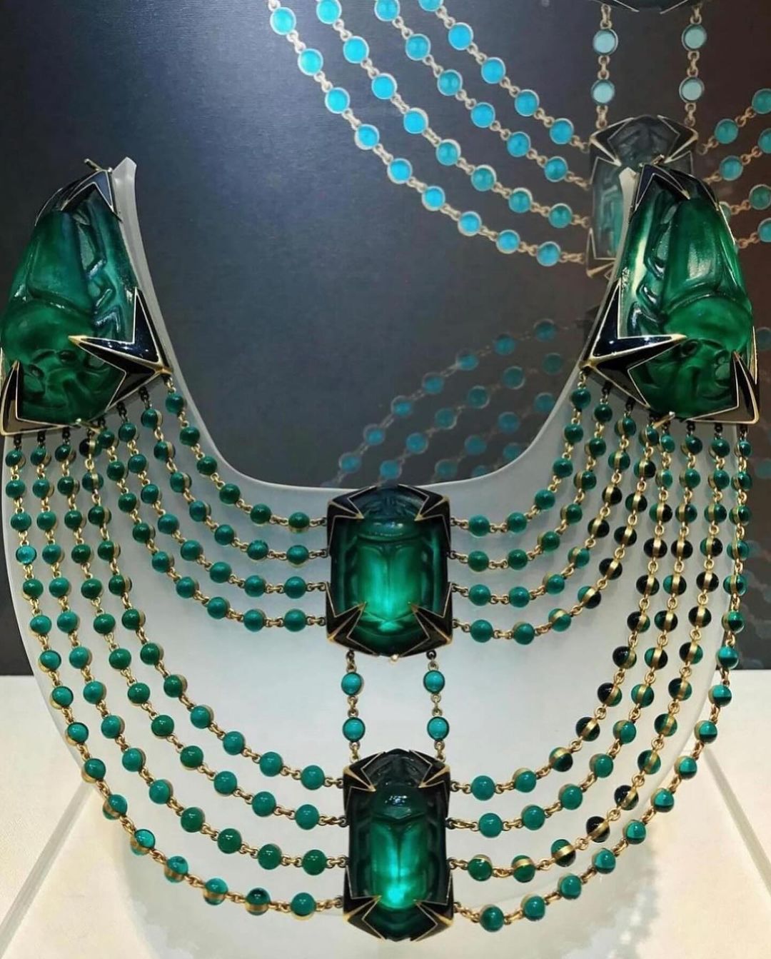 Collier Signé Rossi – Occasion – Doré – Magnifique Pièce Unique