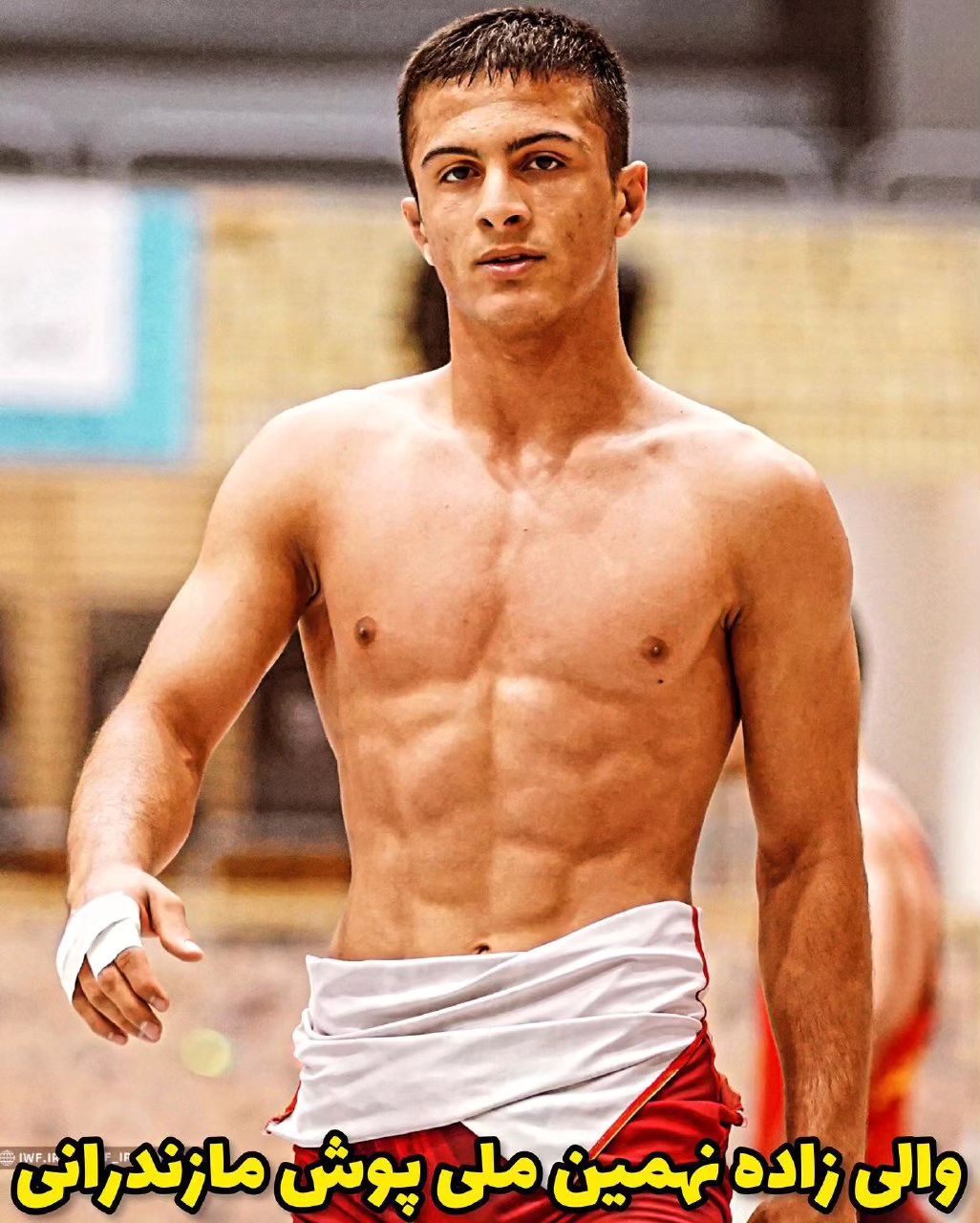 عکس میلاد والی‌زاده کشتی گیر