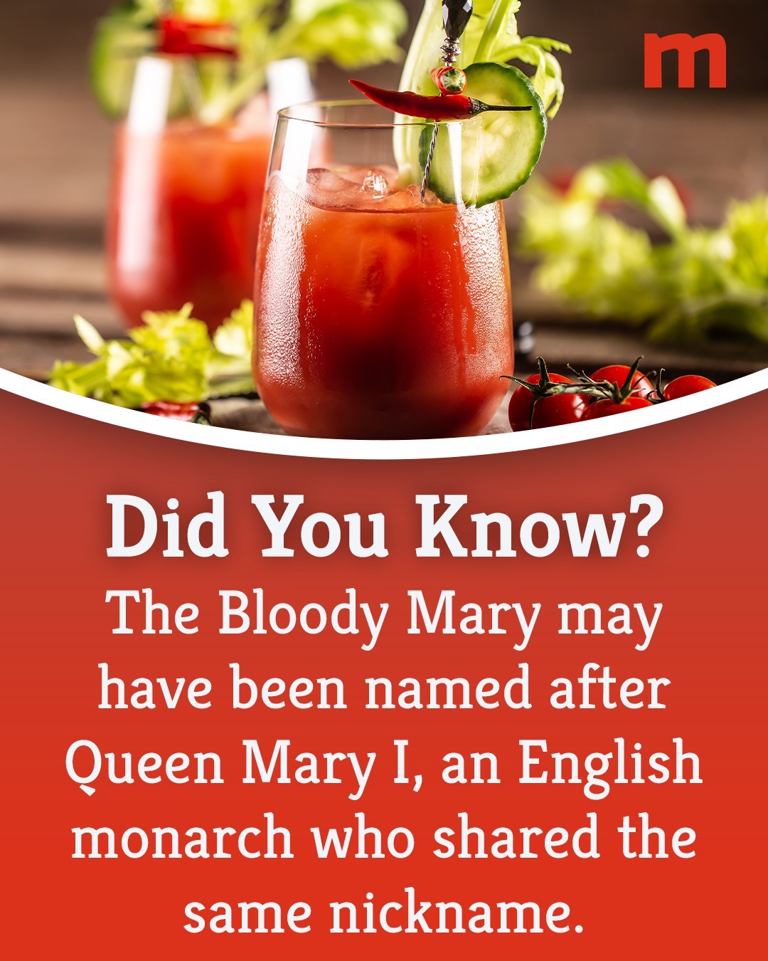 mashedfoodinstagram on Pinno The origin of the name BloodyMary is ho...