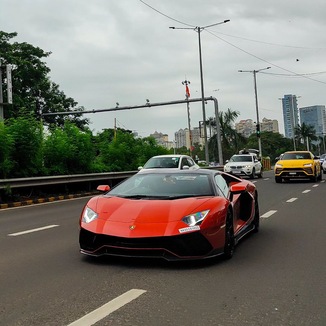 Lamborghini in India on Pinno: ‘Arancio Bruciato ’ Lamborghini Aventado...