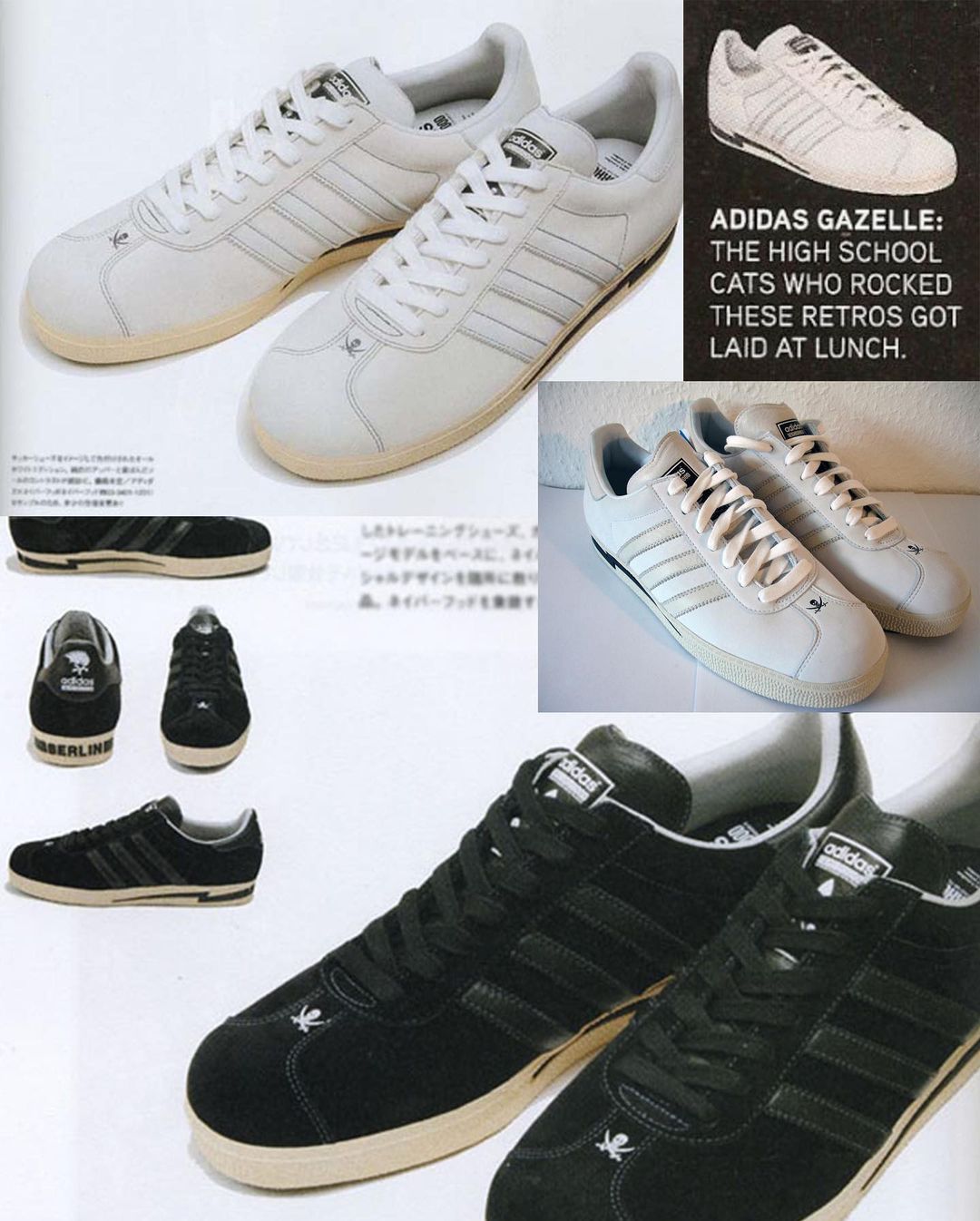 Adidas x neighborhood shop gazelle berlin shoes