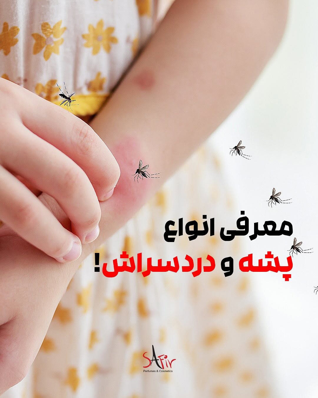 فروشگاه عطری، آرایشی و بهداشتی سفیر on Pinno: ویییز! روز جهانی پشه! 😵‍💫 ...