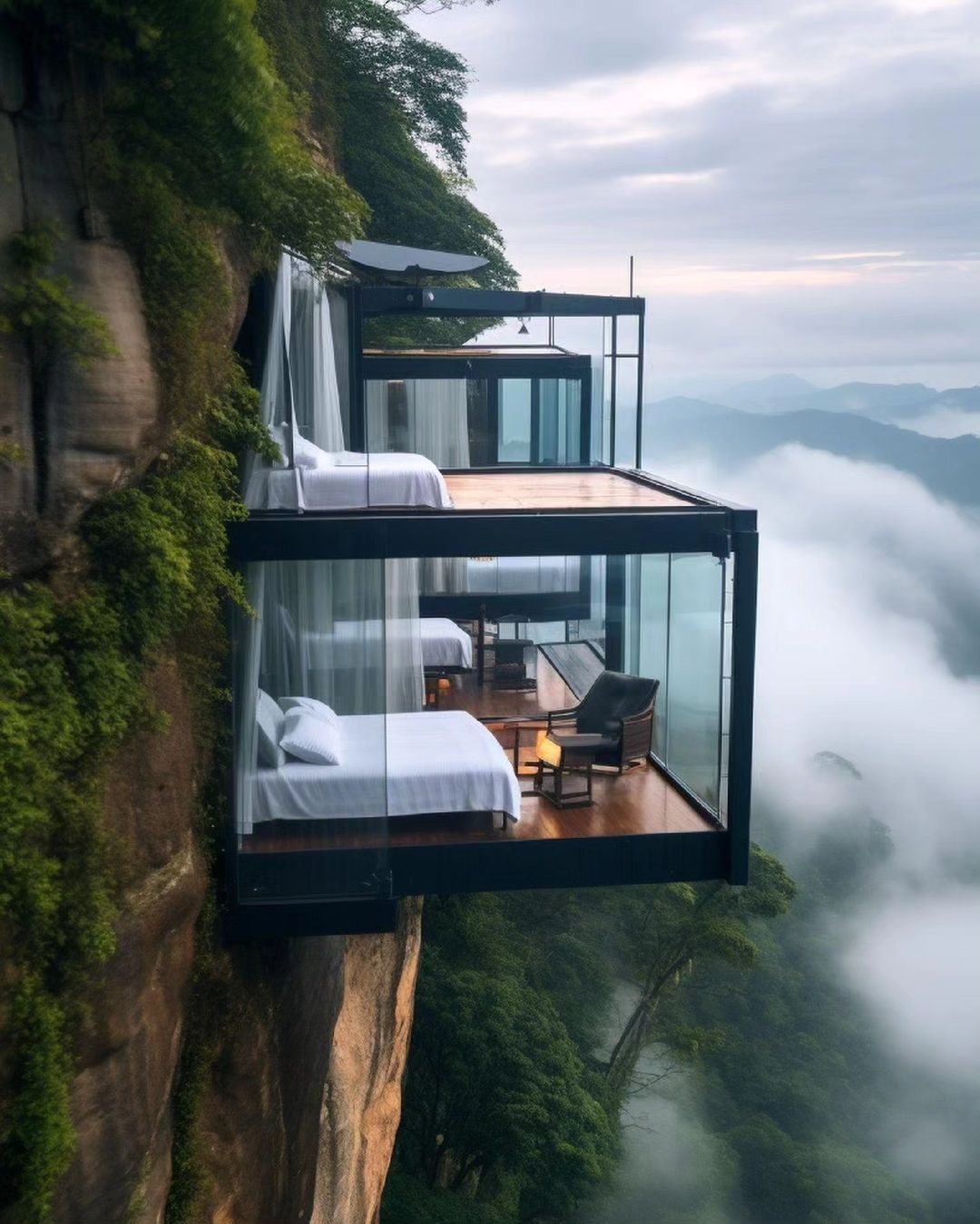 Naturesms@instagram On Pinno: The House On The Edge Of The Cliff, Let ...