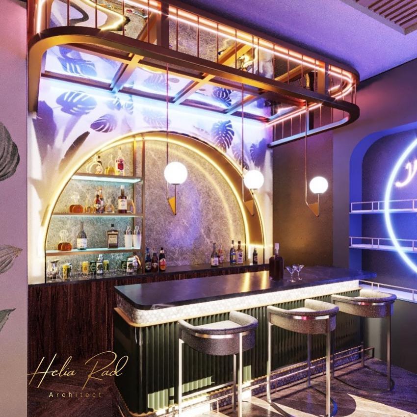 heliarad_architect@instagram on Pinno: ‎طراحی و اجرای کافه و رستوران ...