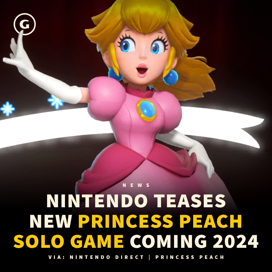 gamespot@instagram on Pinno: Princess Peach is taking centerstage in