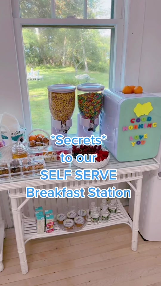 This Kids Self-Serve Breakfast Station Is a Brilliant Mom Hack