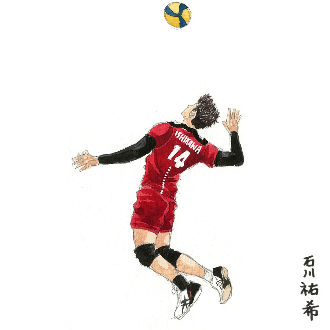 sunfluff@instagram on Pinno: 石川 祐希 選手 #龍神NIPPON