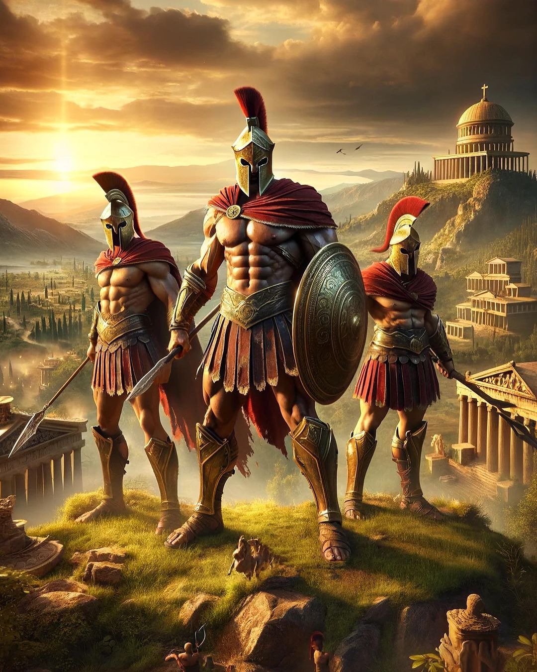 maestro.ai@instagram on Pinno: Legends of Sparta Spartans, the fierce...