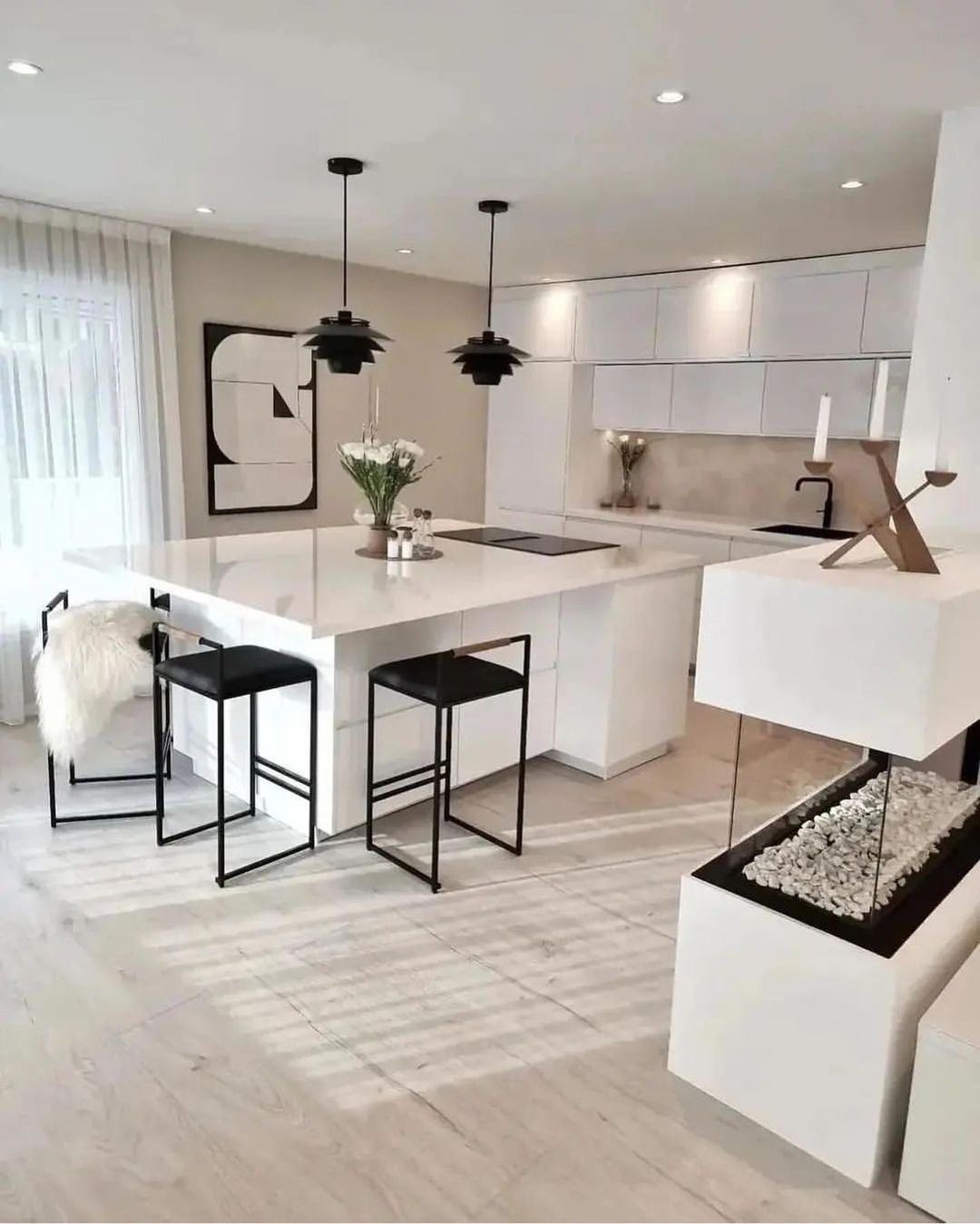 luxy___homes@instagram on Pinno: Gorgeous home design 🤍 Really love the ...