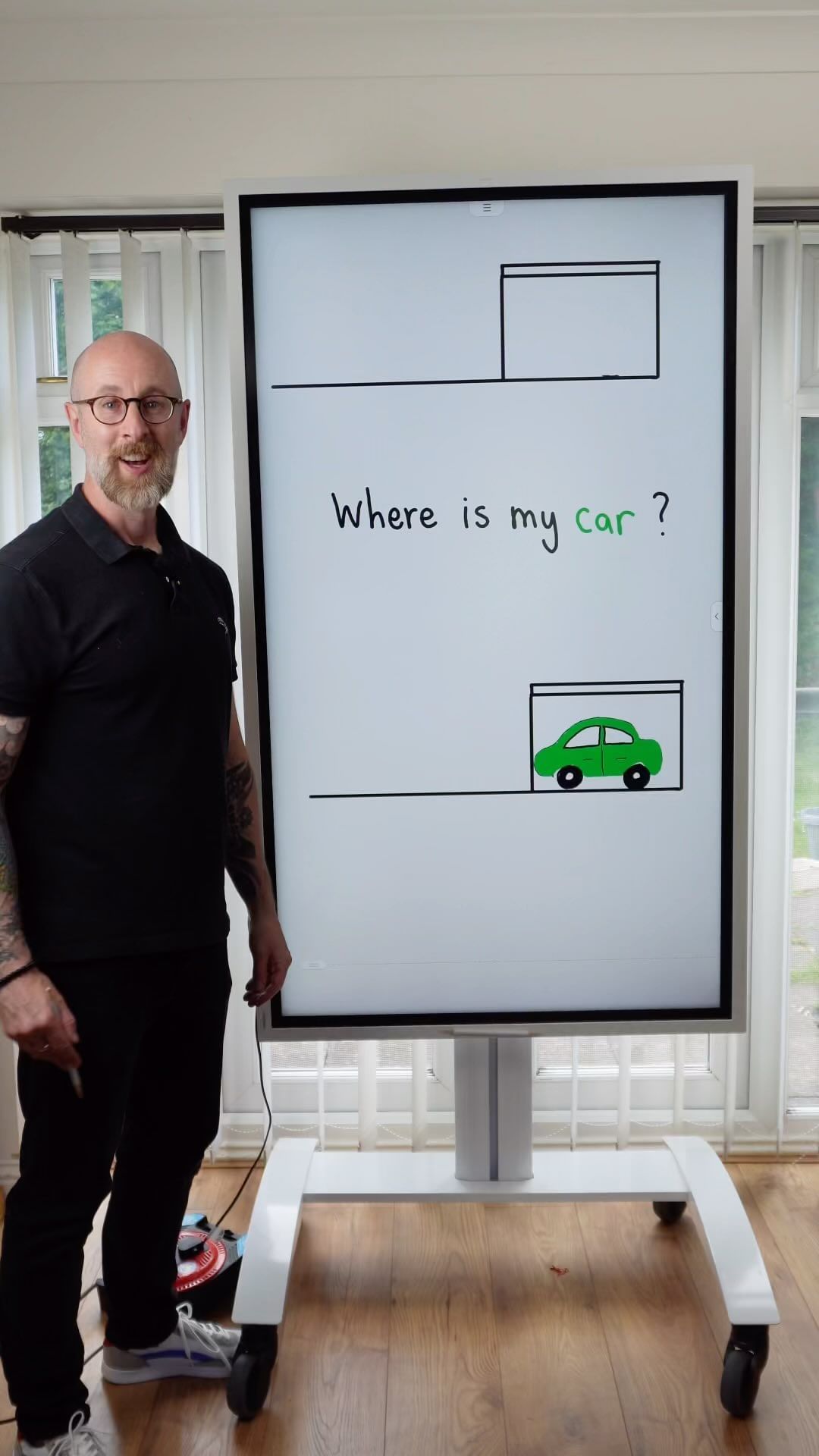 Video by Richard Venner on Pinno: Where is my car? Prepositions of ...