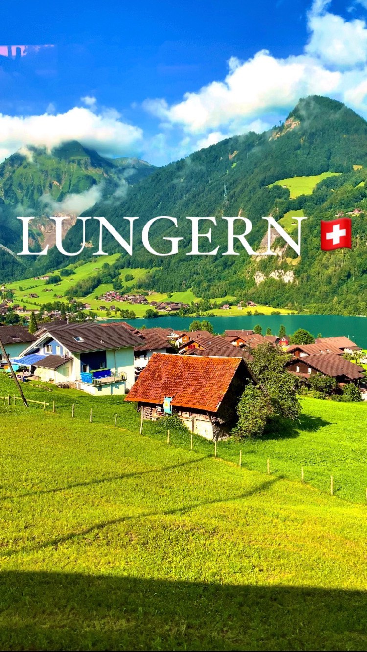 Syifa In Switzerland Instagram On Pinno Lungern Beautiful Village