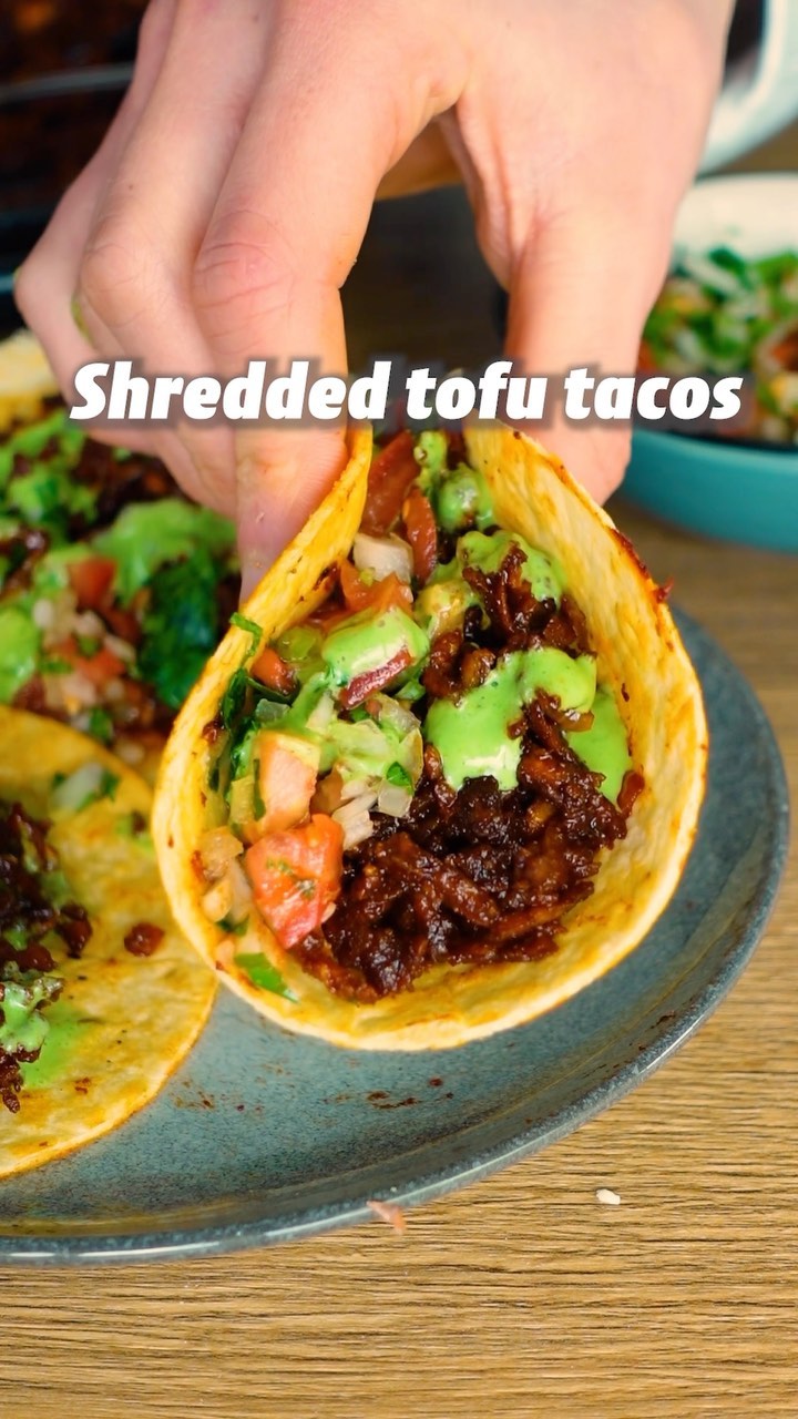 fitgreenmindinstagram on Pinno SHREDDED TOFU TACOS 🌮 VEGANUARY NR. 10