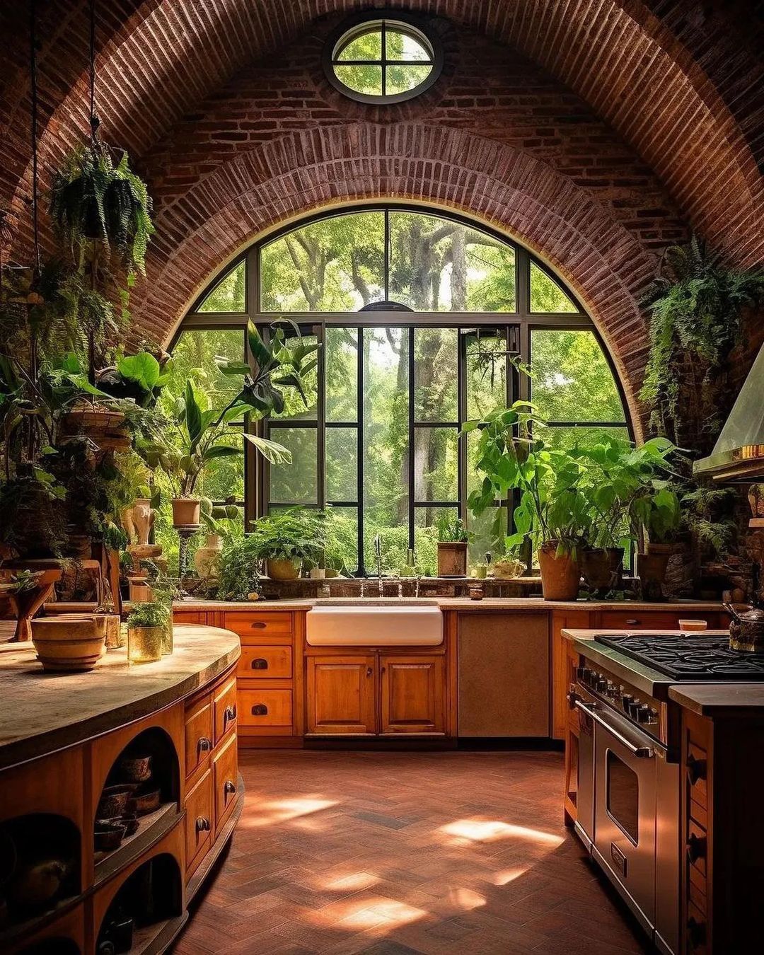 bohemiandecors@instagram on Pinno: Via: @myboholuxe@instagram Brick ...