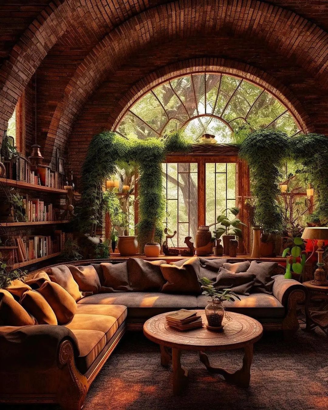 bohemiandecors@instagram on Pinno: Via: @myboholuxe@instagram Brick ...