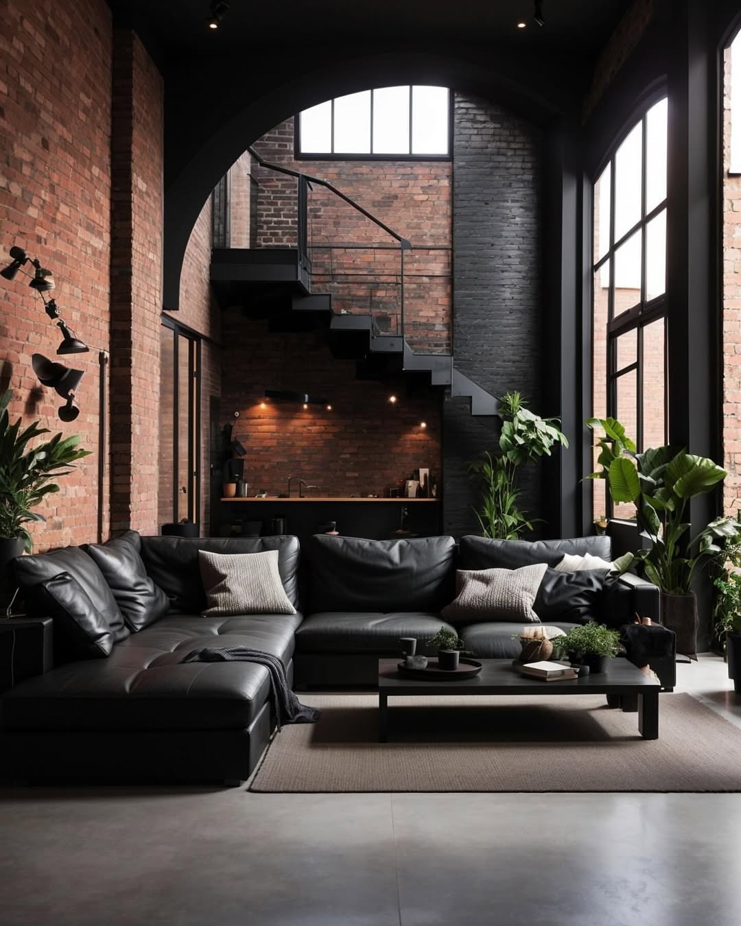 darkhomes@instagram on Pinno: Dark loft interior | @darkhomes@instagram ...