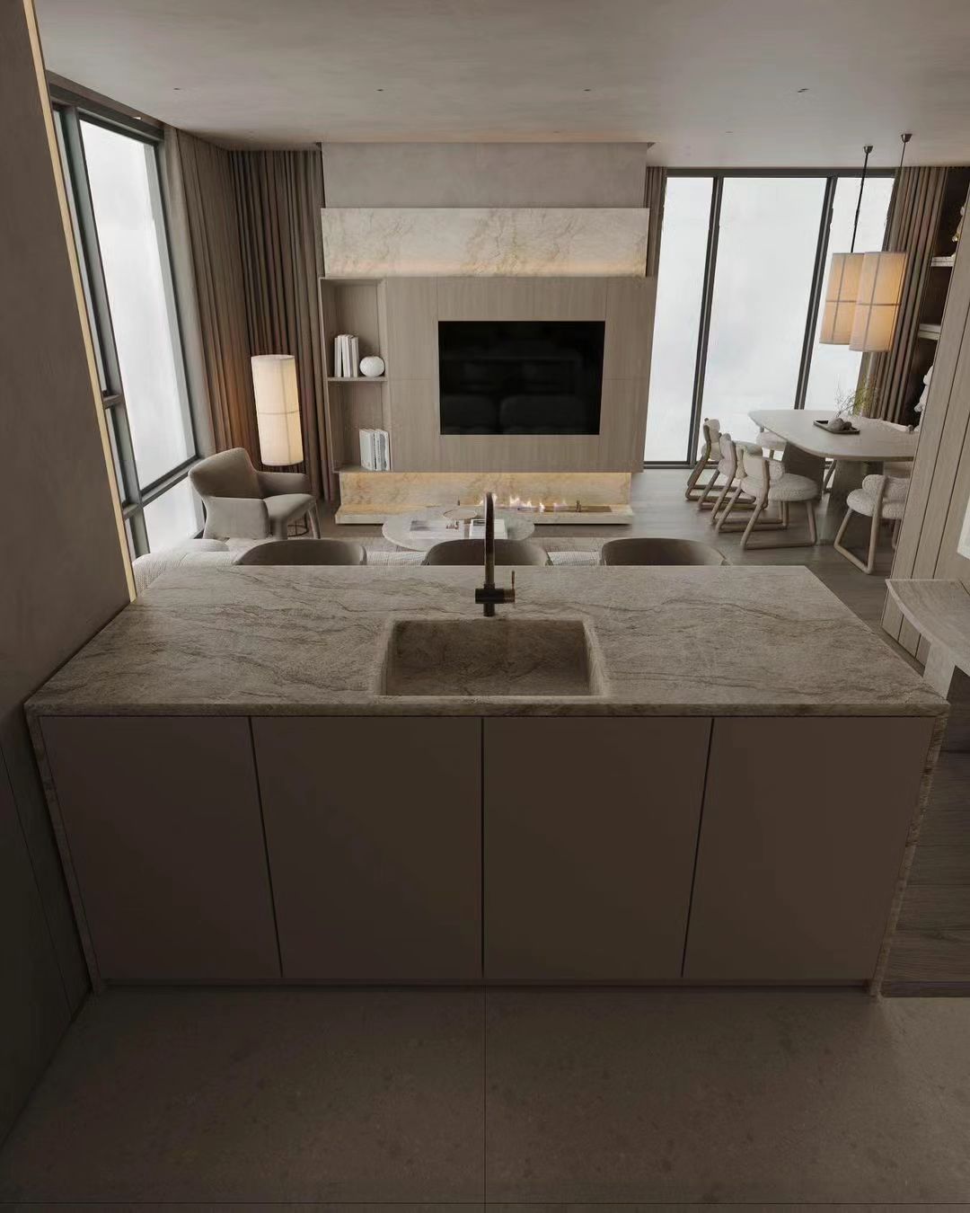 zenqarchitecture@instagram on Pinno: Rate this interior design 1-10 👇🏻 ...