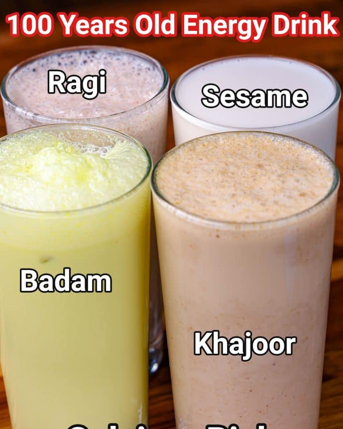 hebbars.kitcheninstagram on Pinno High Calcium Drinks Recipe 4 Ways