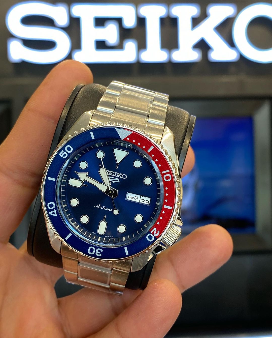 timesquareseiko instagram on Pinno SEIKO AUTOMATIC NEW SPORTS 5