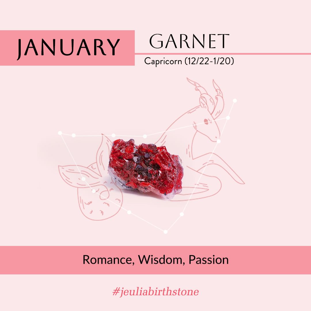 January hot sale secondary birthstone