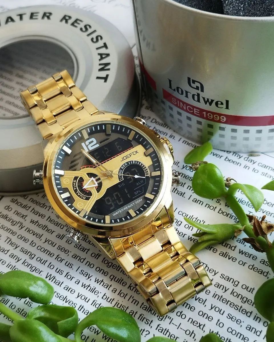 Lordwel hot sale watch gold