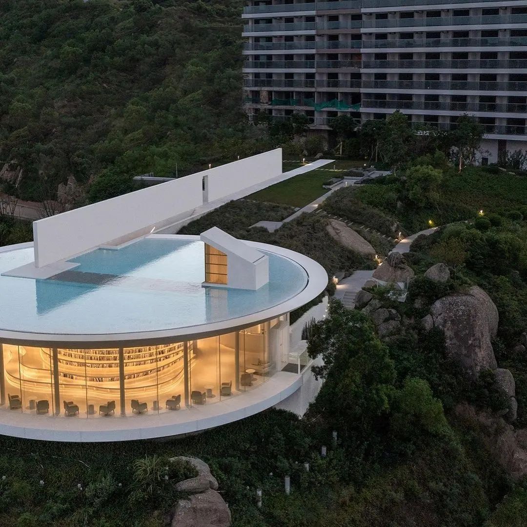 architecturefactor@instagram on Pinno: The Water Drop Library🔻 The ...