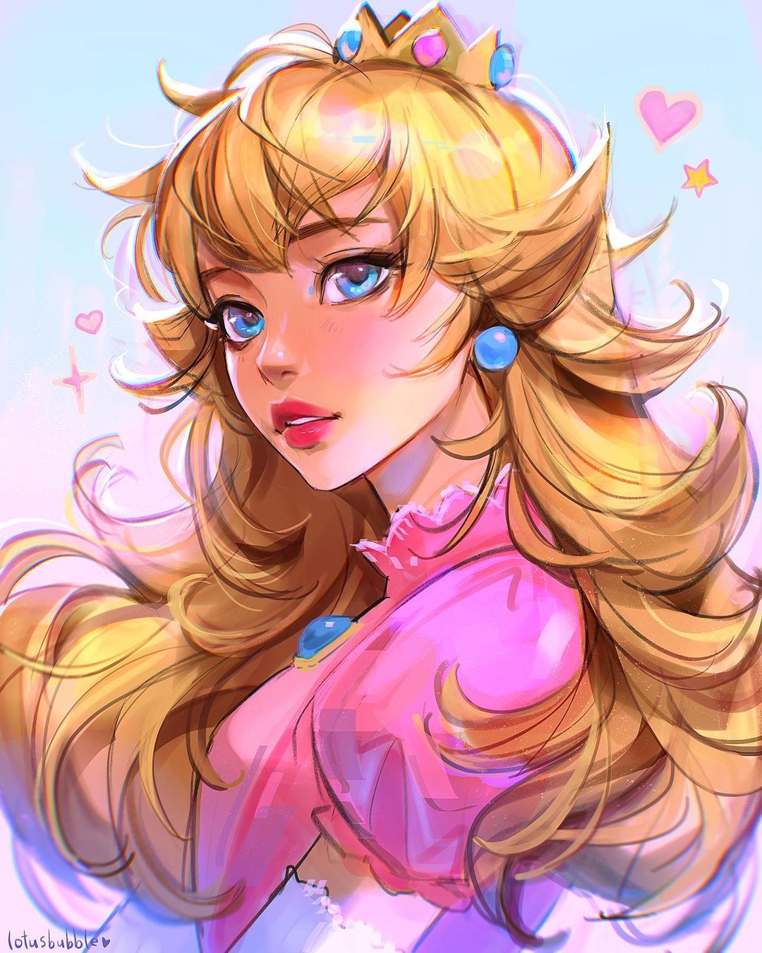 lotusbubble@instagram on Pinno: Princess Peach 👑💕 I had to join in on  al...