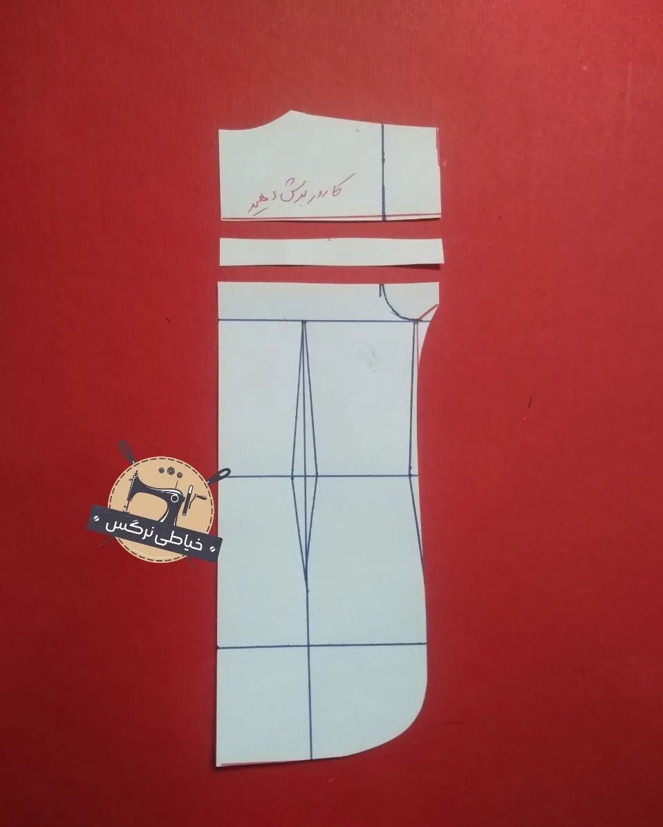 گل نرگس خیاطی on Pinno: #اموزش_مانتو @khaayaatiroz@instagram متر...