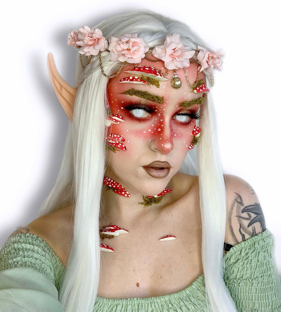 maddys.makeup instagram on Pinno mushroom fairy day