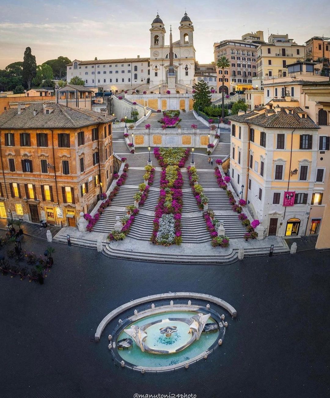 italian.passion@instagram on Pinno: Rome looks super magical through ...