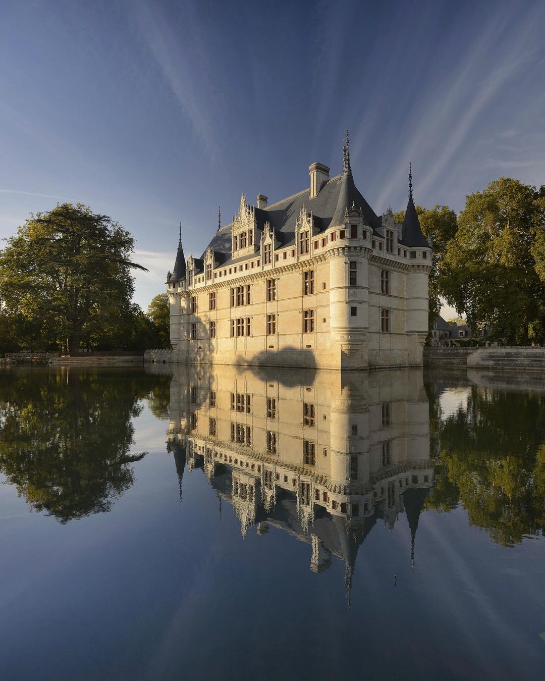 Miroir château fort
