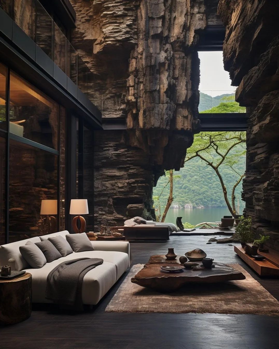 idreamhouse@instagram on Pinno: Dream Big Stone Villa 💚 Get inspired ...